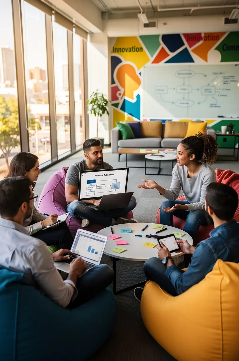 Streamlined project management process for enhanced productivity.